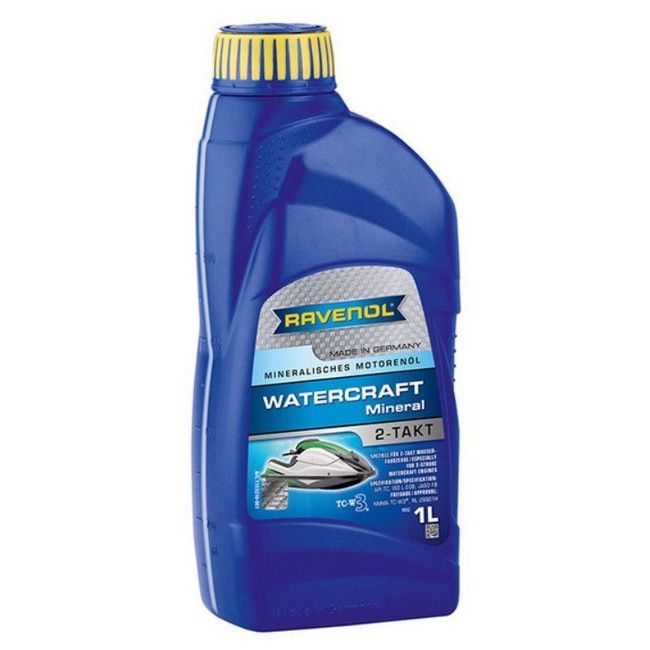 Ravenol WATERCRAFT Mineral 2-Takt API TB; JASO FB минеральное 1 л 1153210-001